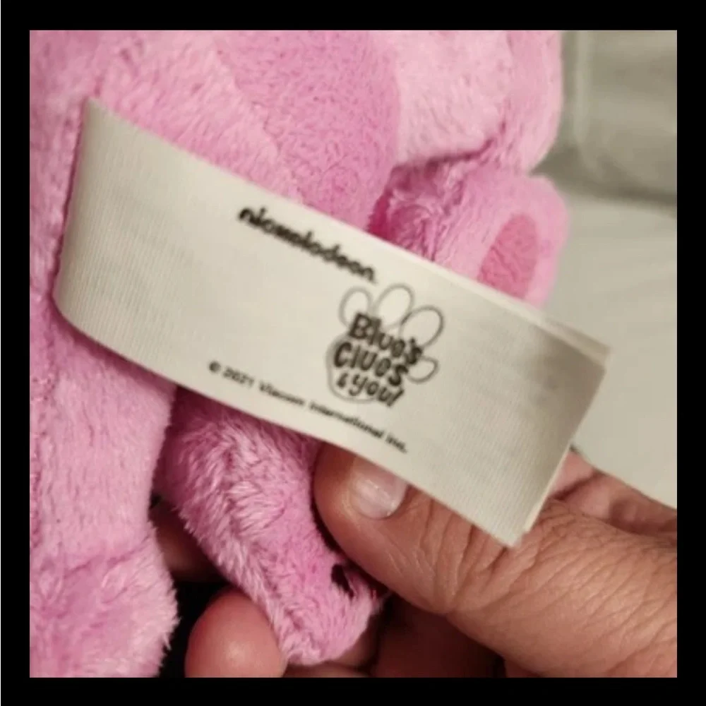 Blues Clues Magenta In Glasses Stuffed Toy Plush Dog 2021